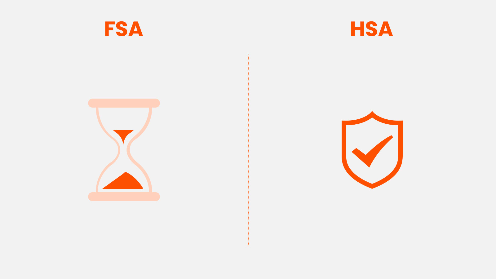 A comparison graphic showing an hourglass representing the 