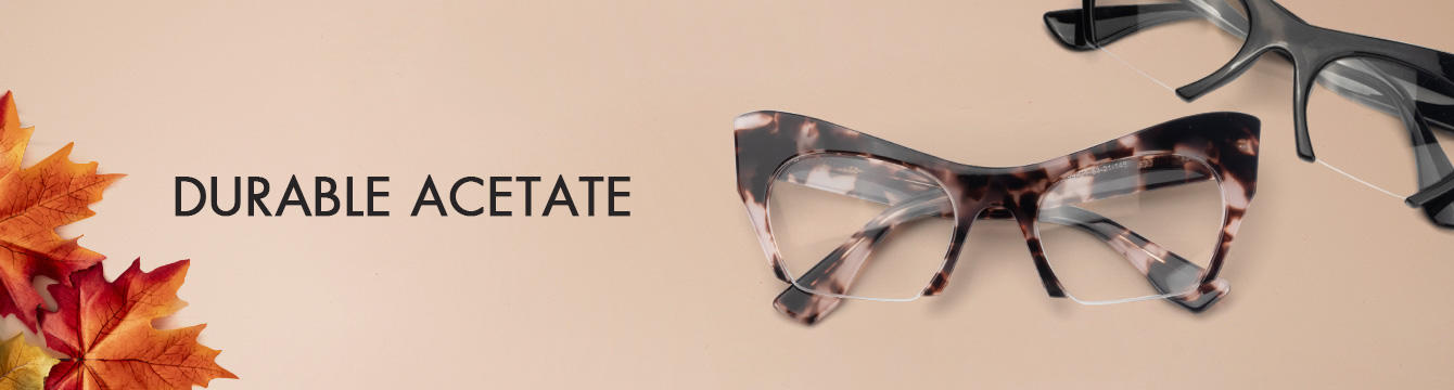 What are acetate glasses frames