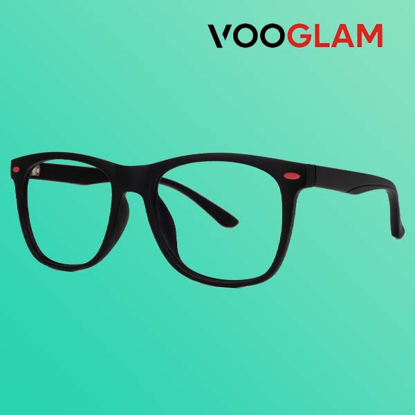 Ezra - Rectangle Black Kids Eyeglasses Ezra