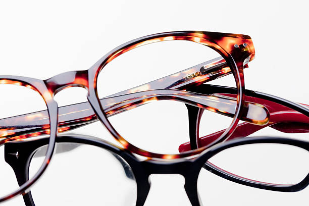 Tortoise and black round shaped glasses