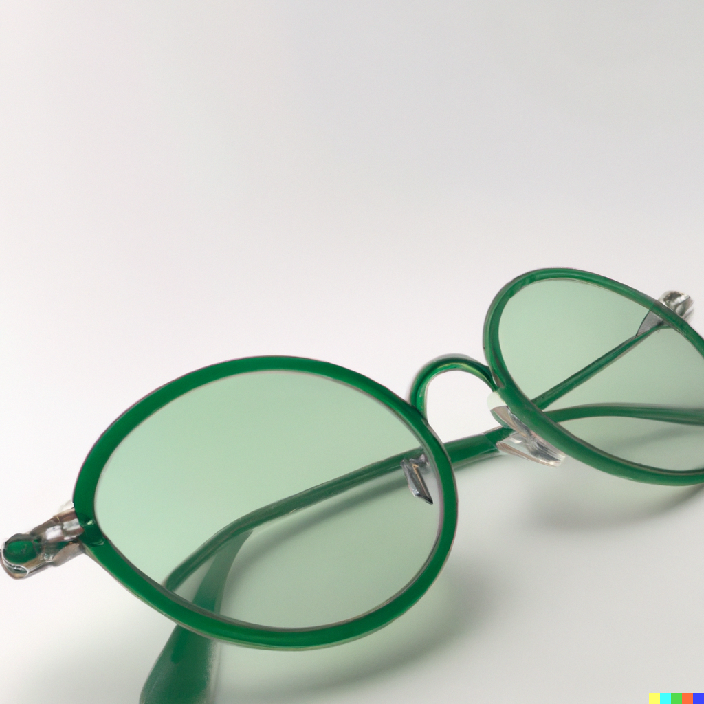 green rimmed glasses frames-2