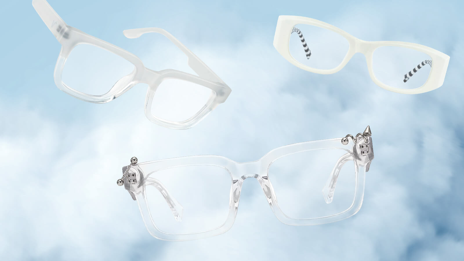 clear glasses frames for color trends 2026