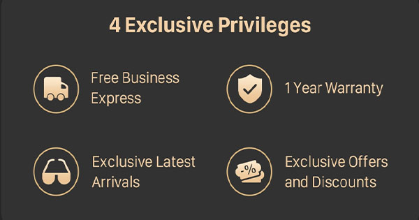 4 exclusive privileges on Vooglam APP when buy glasses
