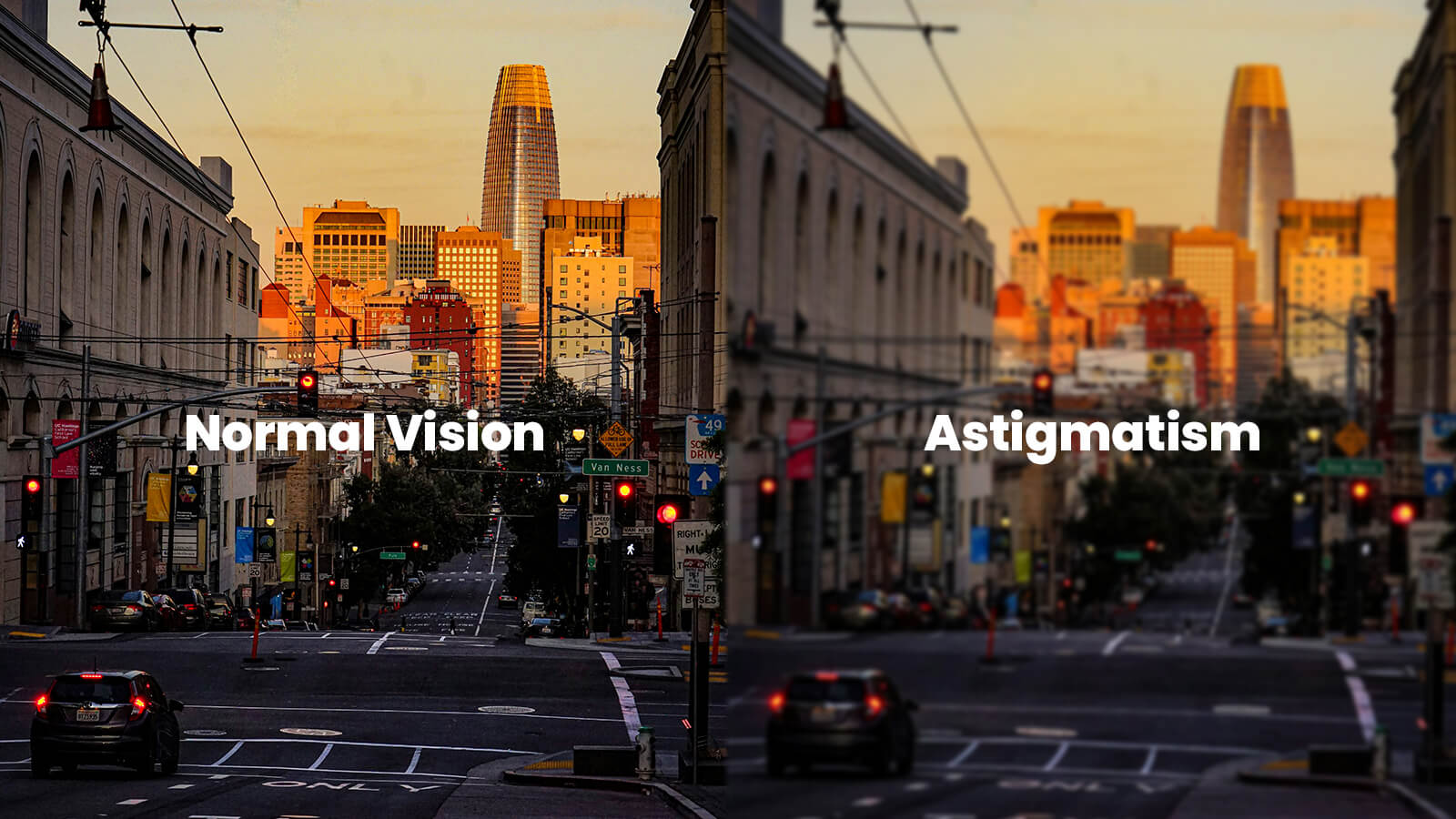 astigmatism vs no astigmatism