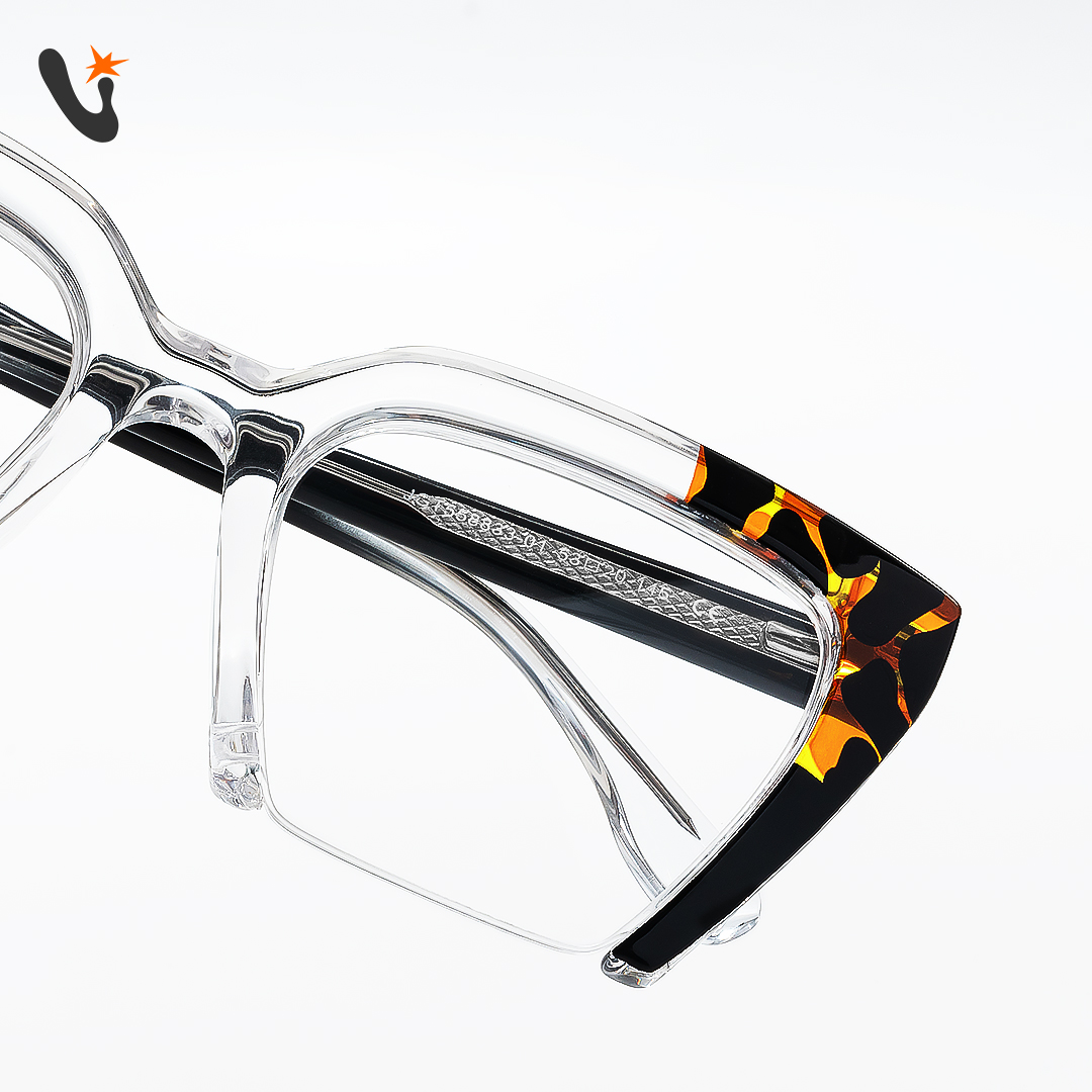 Vooglam half frame glasses