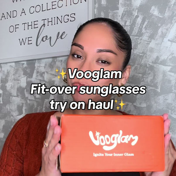 Vooglam fit over sunglasses try on haul