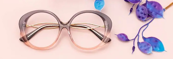 womens oval frame glasses